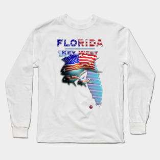 Florida Key West US Permit II Long Sleeve T-Shirt